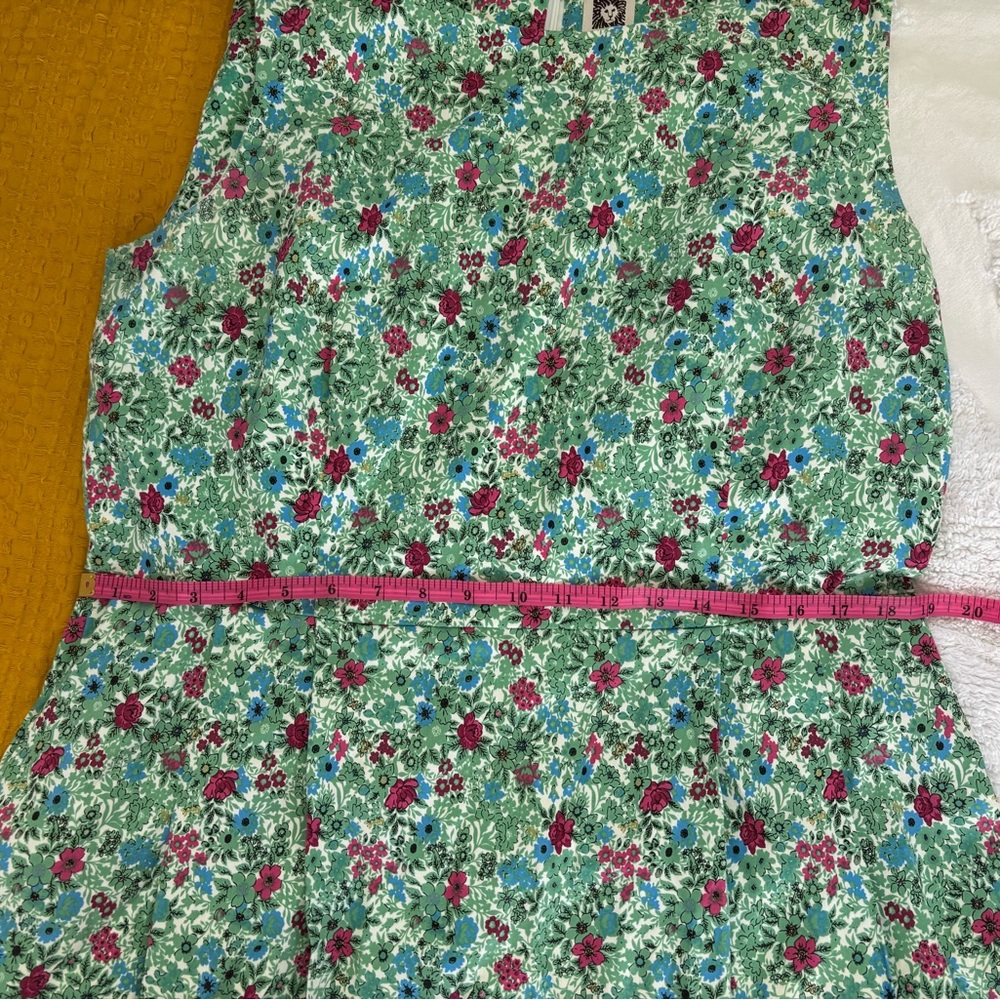 Anne Klein Green Floral Dress - Picture 16 of 16